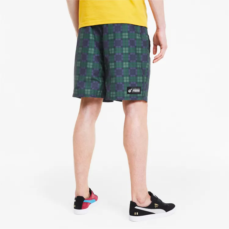 The Hundreds X PUMA Casual Shorts Men Green-4