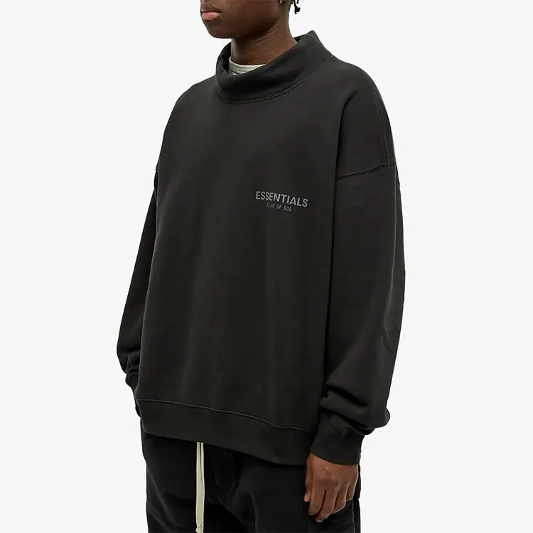 Fear Of God Essentials FW20 Sweatshirt Unisex Black-2