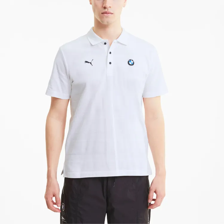 PUMA BMW Motorsport Polo Shirts Men White-3