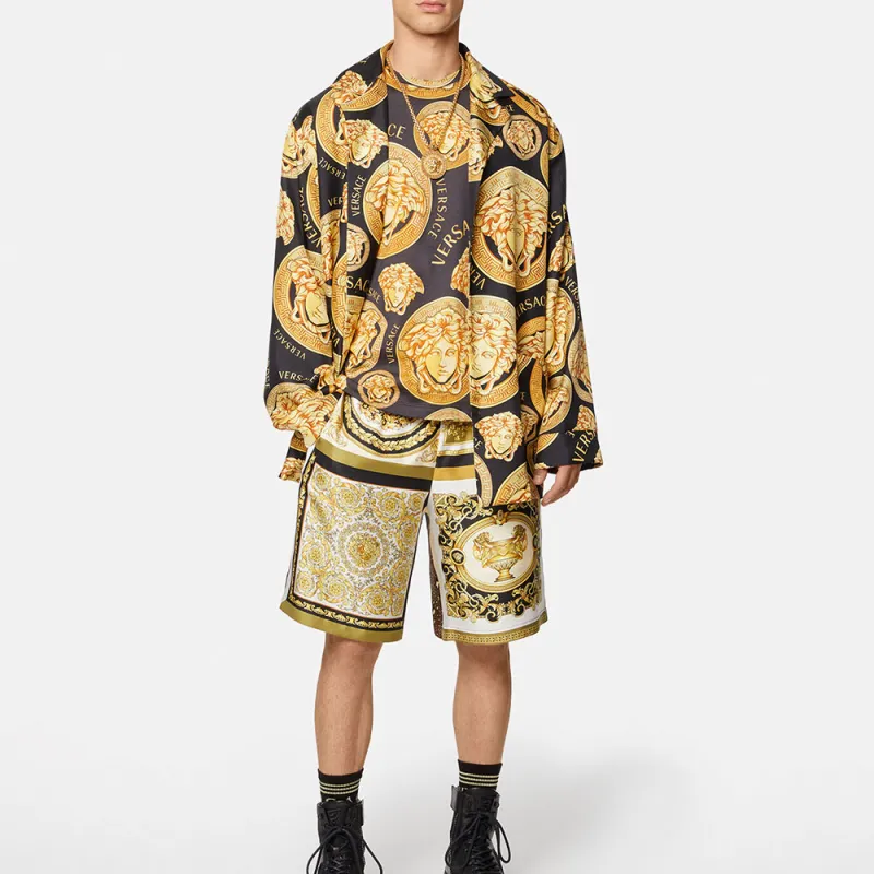 VERSACE SS21 T Shirt Men's Gold-3