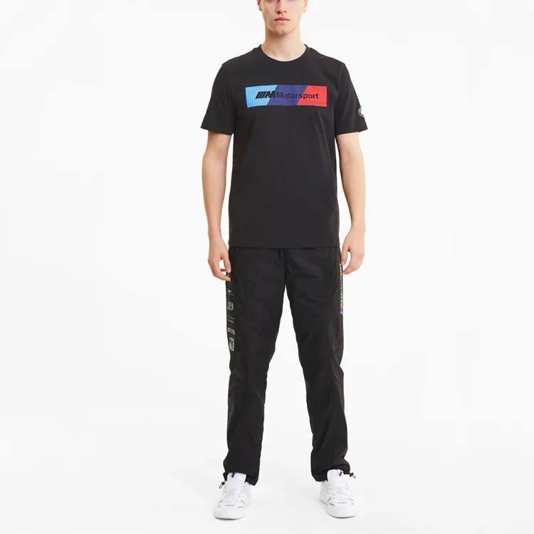 PUMA BMW MOTORSPORT STREET Knitted Sweatpants Men's Black-2