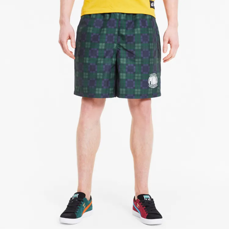 The Hundreds X PUMA Casual Shorts Men Green-3