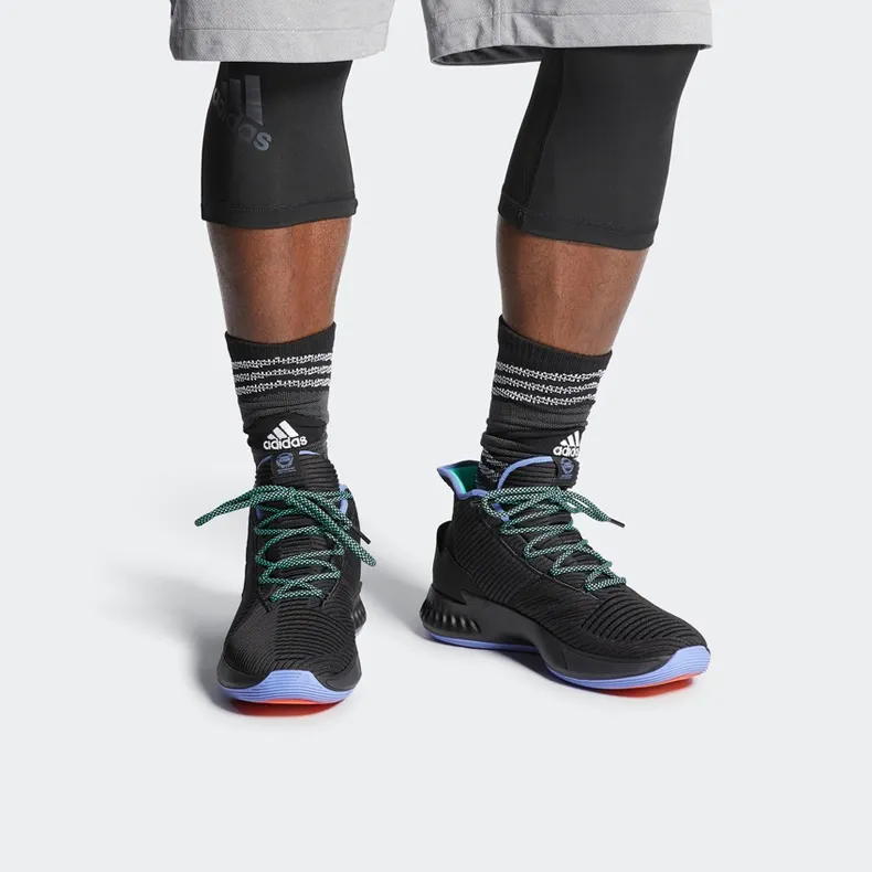Adidas D Rose 9 'Black'-5