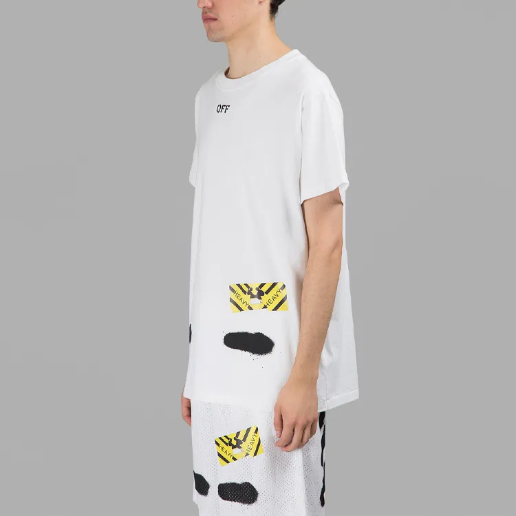 OFF WHITE Back Logo Spray T Shirt-4