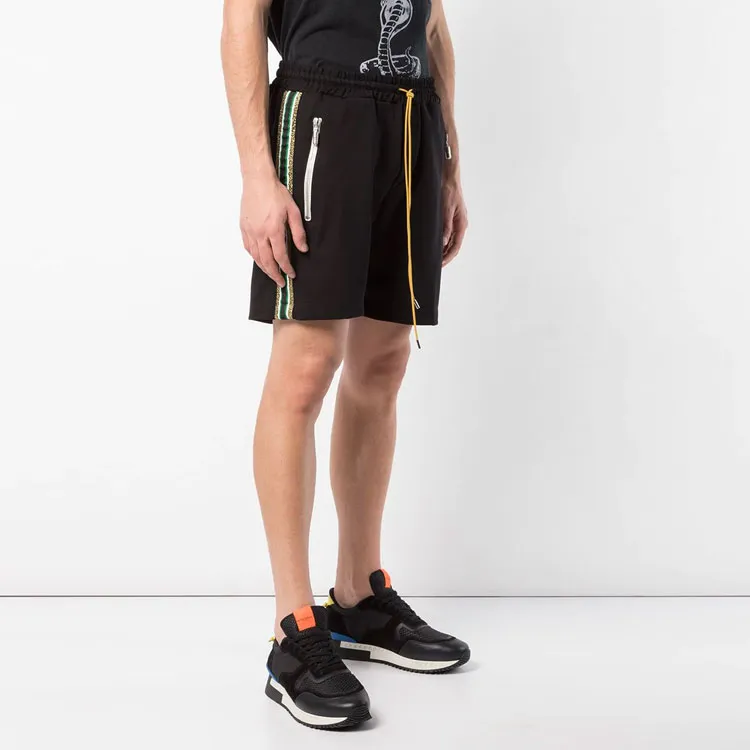 RHUDE Casual Shorts Men Black-1