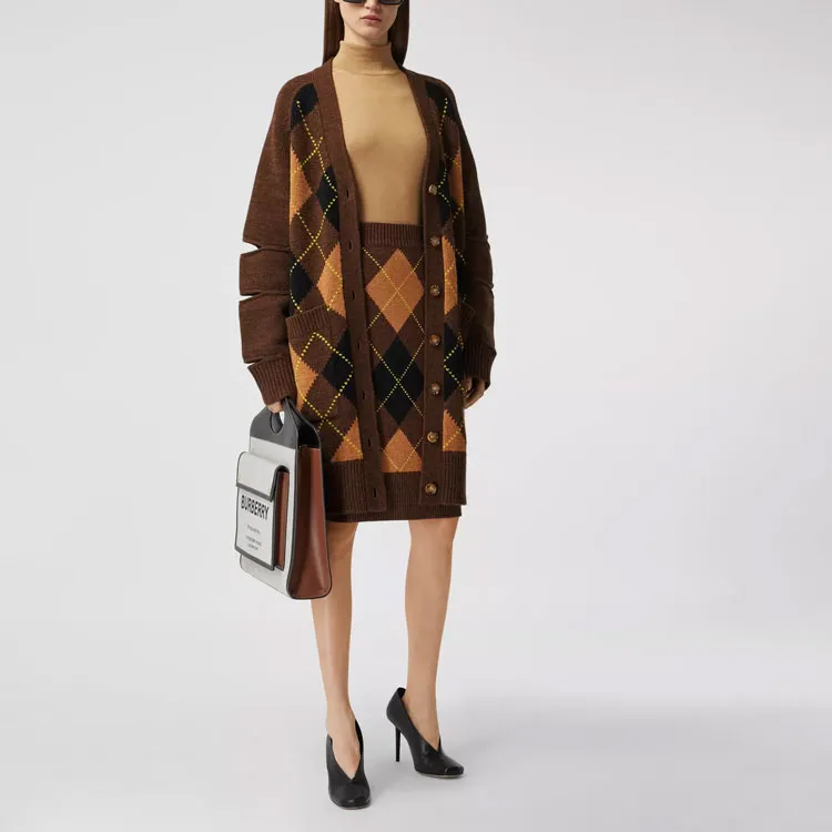 Burberry Casual Long Skirts Women's Multicolor-1