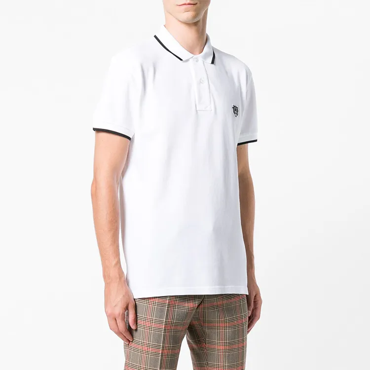 KENZO Polo Shirts Men White-2