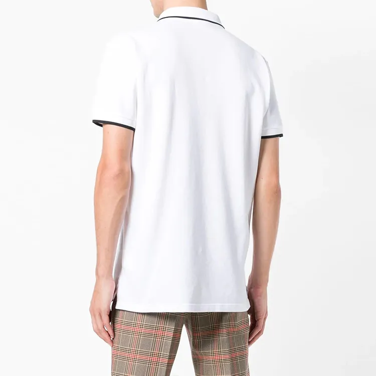 KENZO Polo Shirts Men White-4
