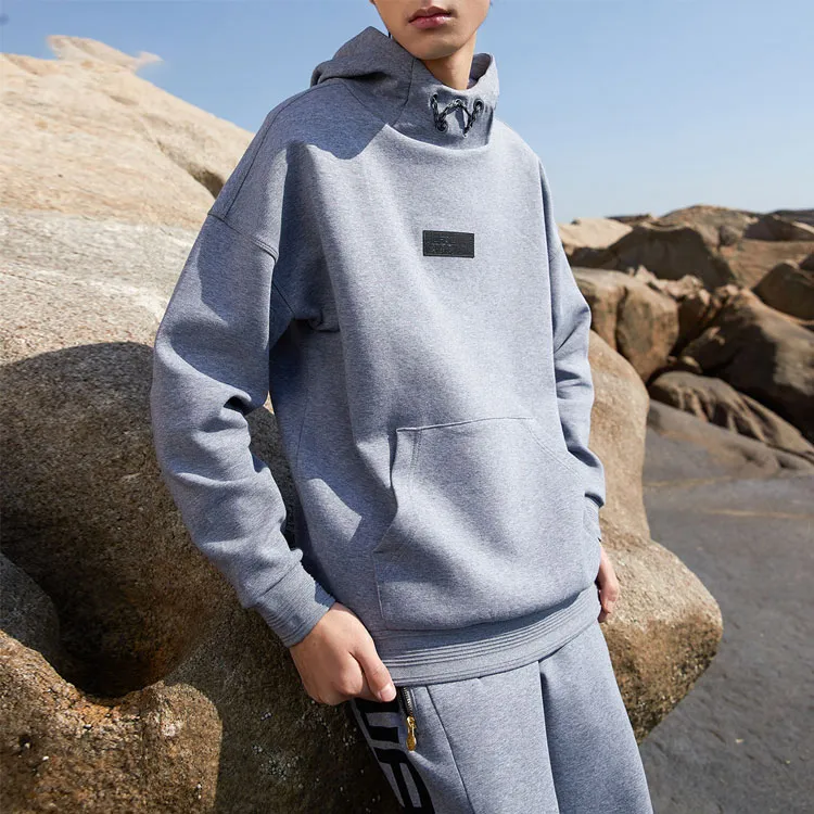 LINING Wade Collection Sweatshirts Men Gray-3