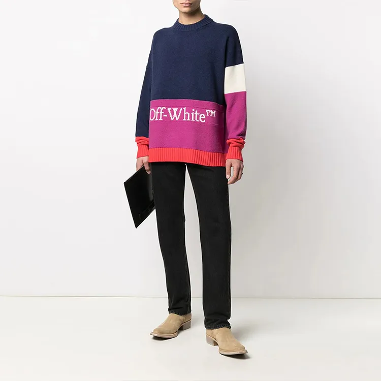 OFF WHITE SS21 Sweaters Men Blue-2
