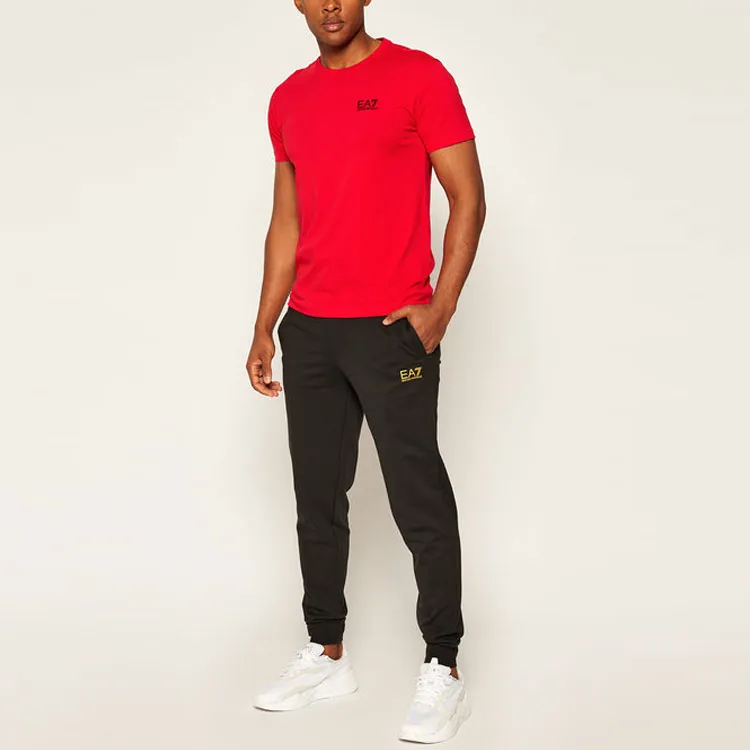 EMPORIO ARMANI Logo Printed Track Pants-4