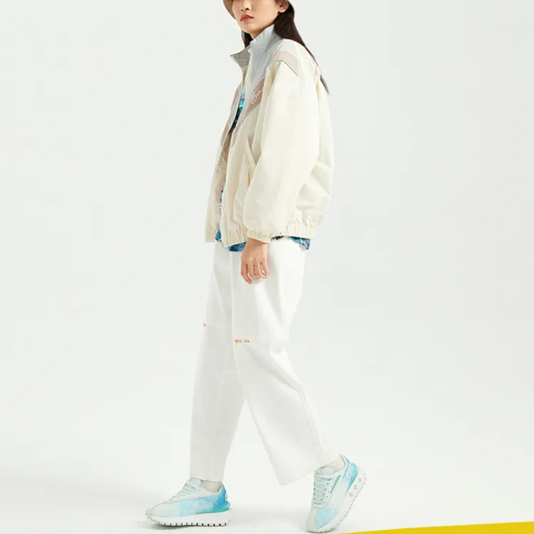 LiNing Badfive Jacket Women's Egg Cream Gray-5