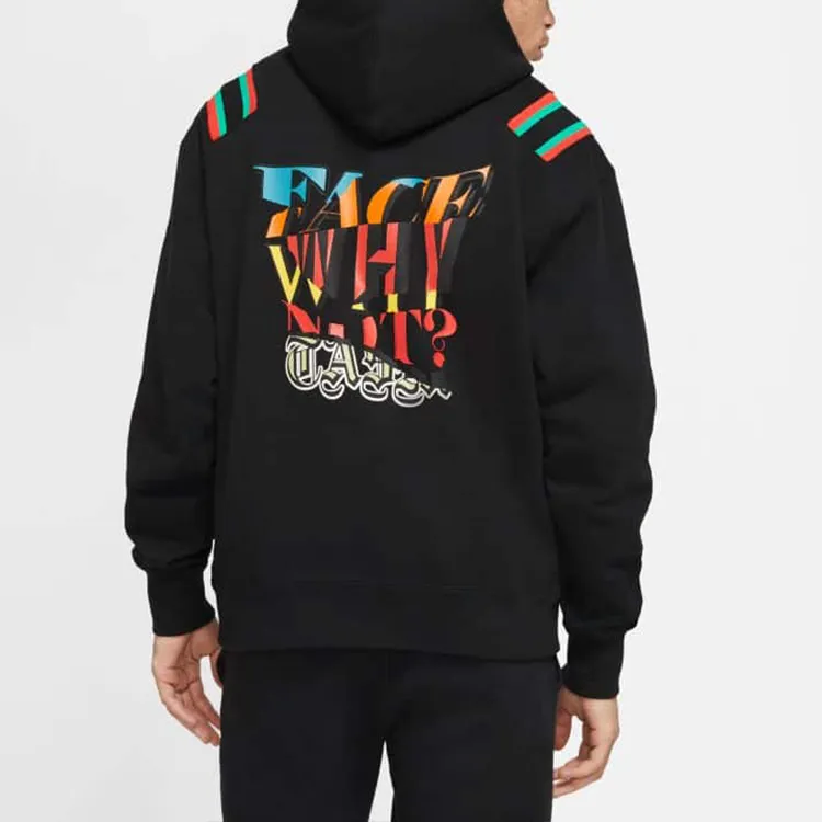 Facetasm X Jordan'why Not？'x FACETASM Sweatshirts Men Black-3