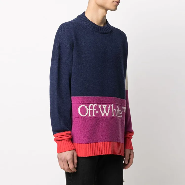 OFF WHITE SS21 Sweaters Men Blue-3