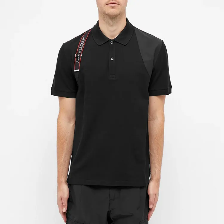 Alexander McQueen FW20 Polo Shirt Men's Black-1