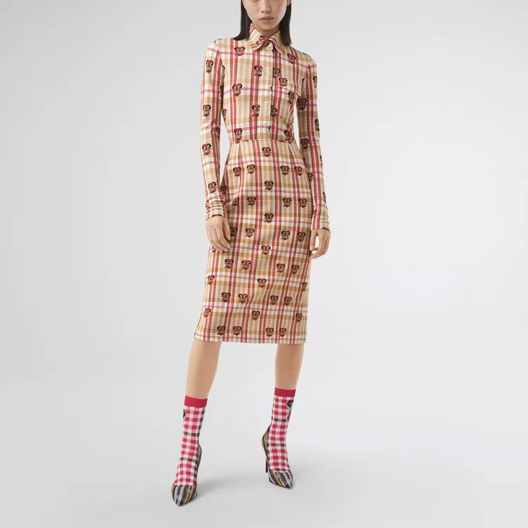 Burberry Casual Long Skirts Women's Cookie-1