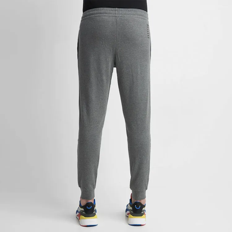 EMPORIO ARMANI Knitted Sweatpants Men's Dark Gray-3