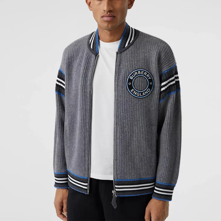 Burberry Jacket Men's Dark Heather Gray-2
