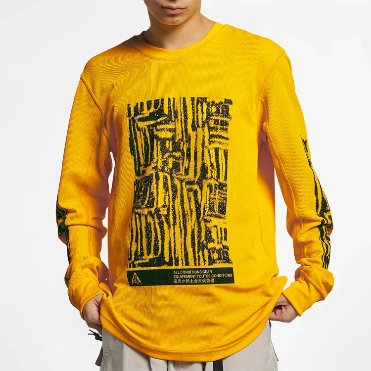 Nike Sweatshirts Men Yellow-1