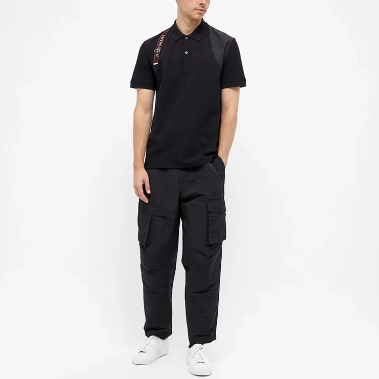 Alexander McQueen FW20 Polo Shirt Men's Black-3