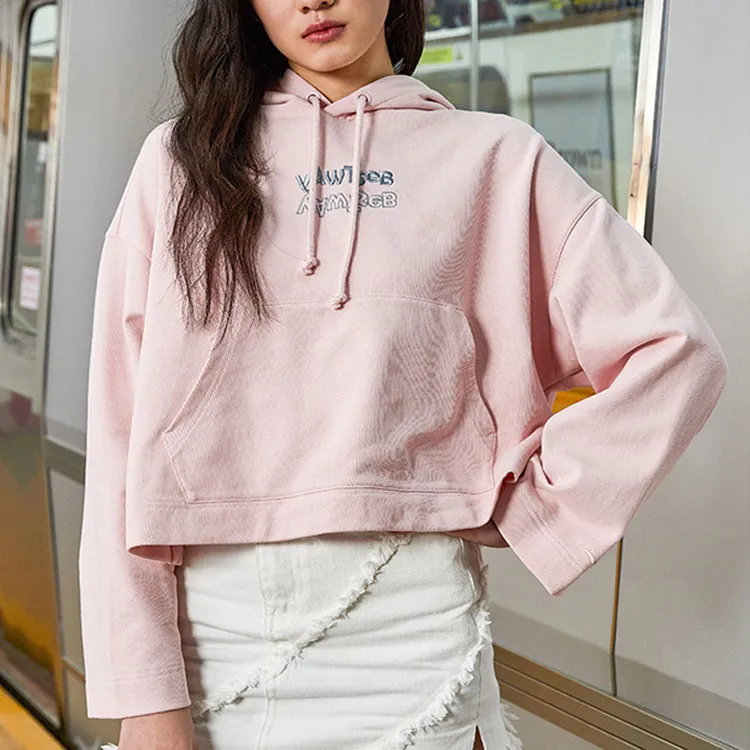 LiNing Sports Fashion Collection Sweatshirt Women's Light Aqua Pink-3