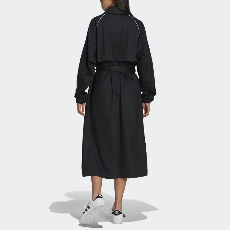 Adidas Originals Trench Coats Women's Black-3