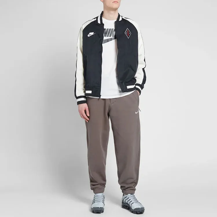Nike Knitted Sweatpants Men Light Brown-2