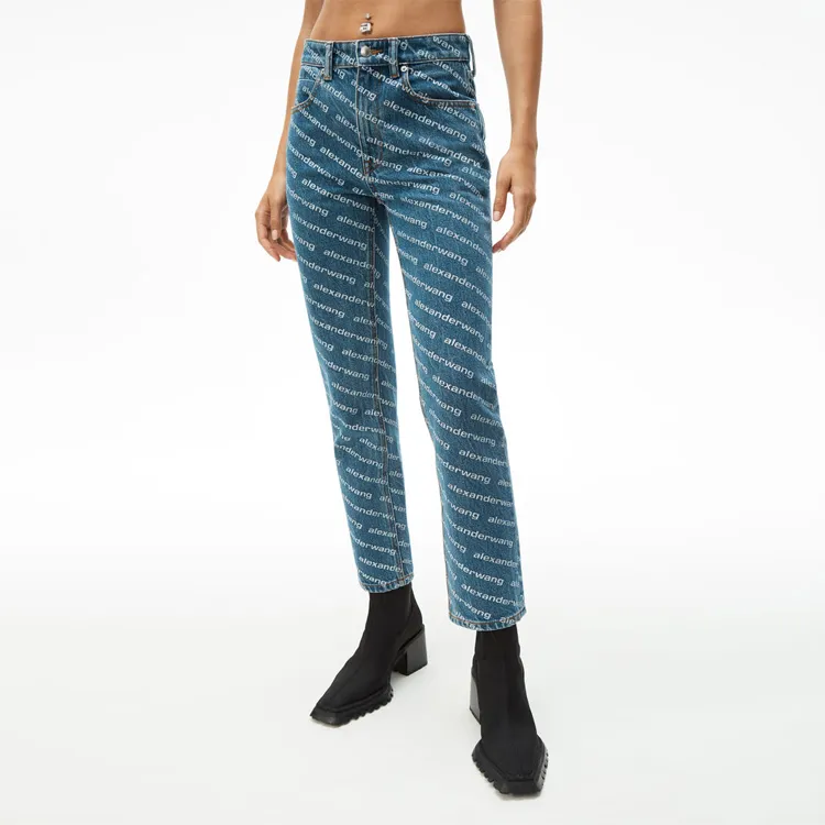 Alexander Wang Jeans Women's Blue-3