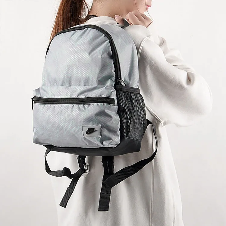 Nike Fabric Backpack Regular Unisex Gray-4