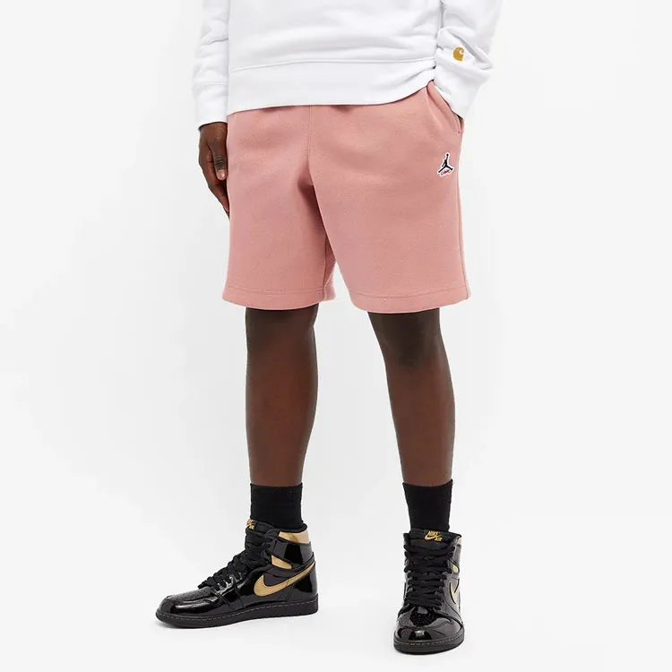 Union X Jordan X UNION Sports Shorts Men Pomegranate Pink-3
