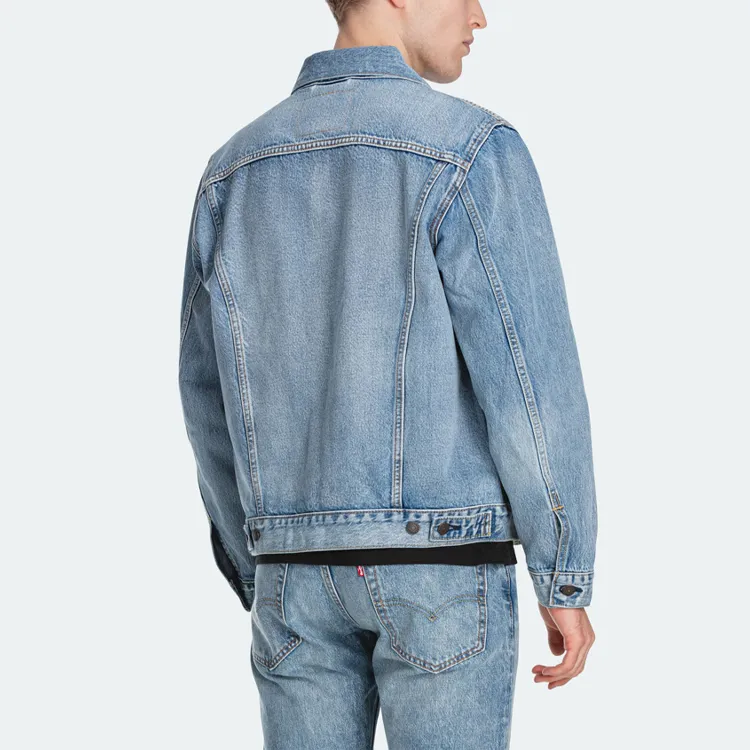 Levi's Denim Jacket Men's Light Denim Blue-6