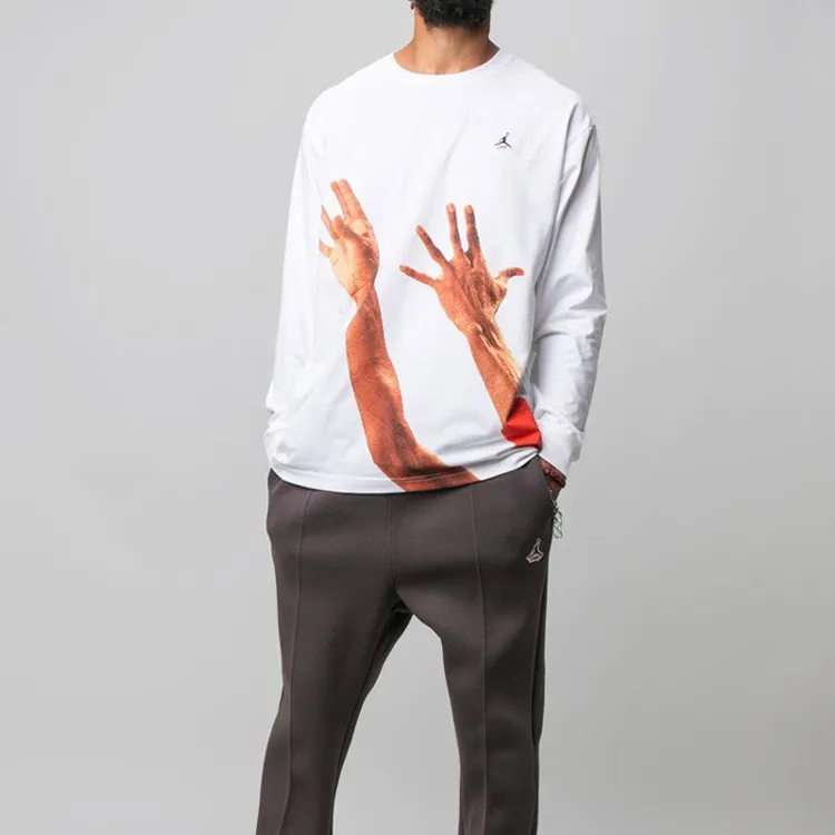 JORDAN X Union La The J Long Sleeve T Shirt-2
