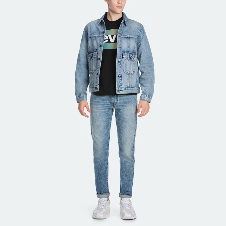 Levi's Denim Jacket Men's Light Denim Blue-2
