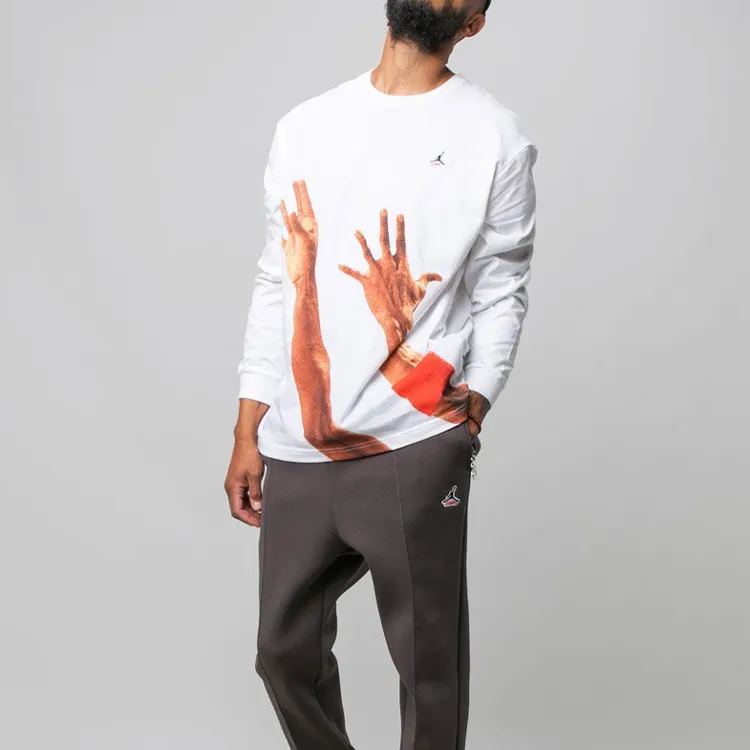 JORDAN X Union La The J Long Sleeve T Shirt-4