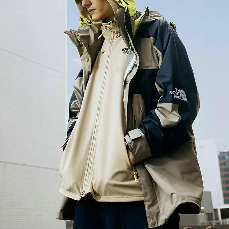 THE NORTH FACE Kazuki Kuraishi Windbreaker Jackets Men Gray-4