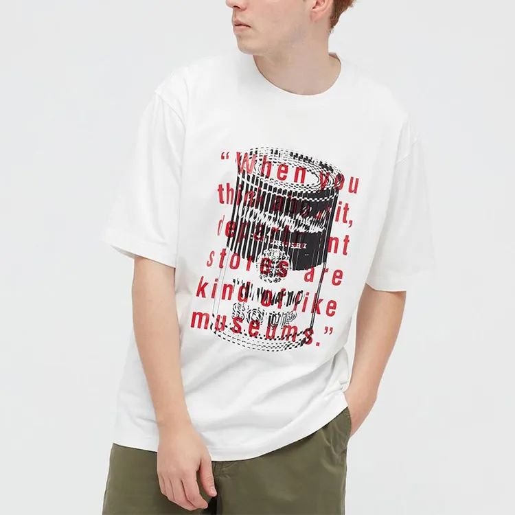 UNIQLO x Warhol X Kawamura T-Shirt Unisex White-2