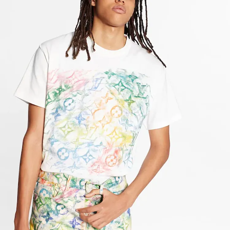 LOUIS VUITTON Pre Owned 2000s Cotton T shirt-5