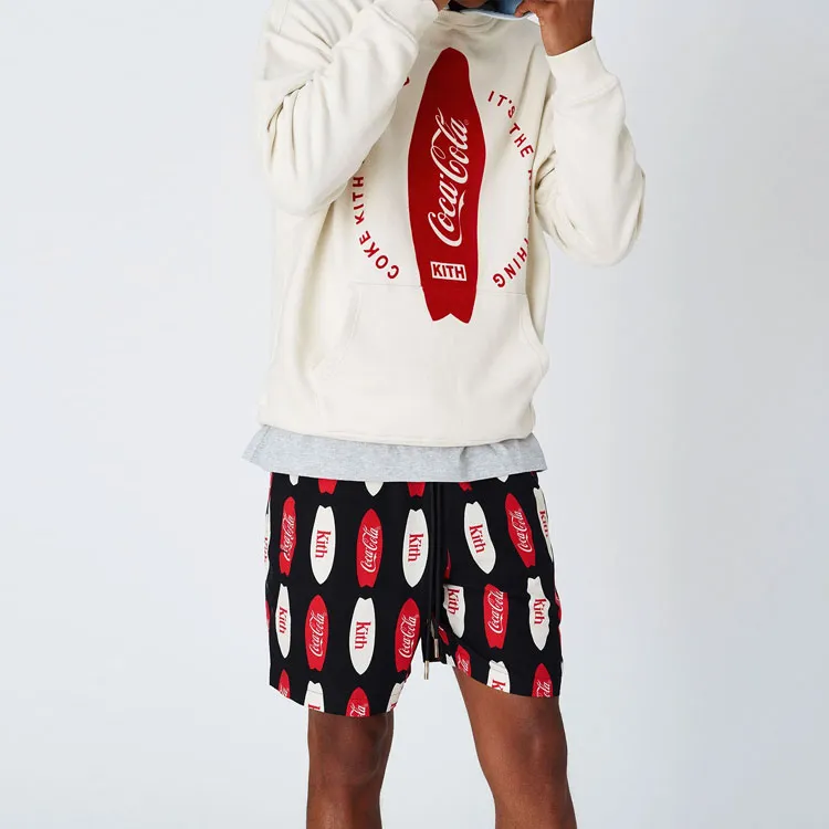 KITH X Coca Cola Surf Board Print Hardaway Short-2