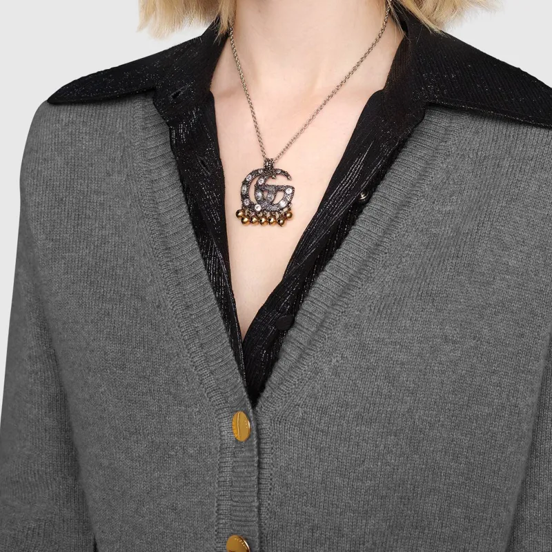 GUCCI GG Marmont Resin Necklaces Women's-3