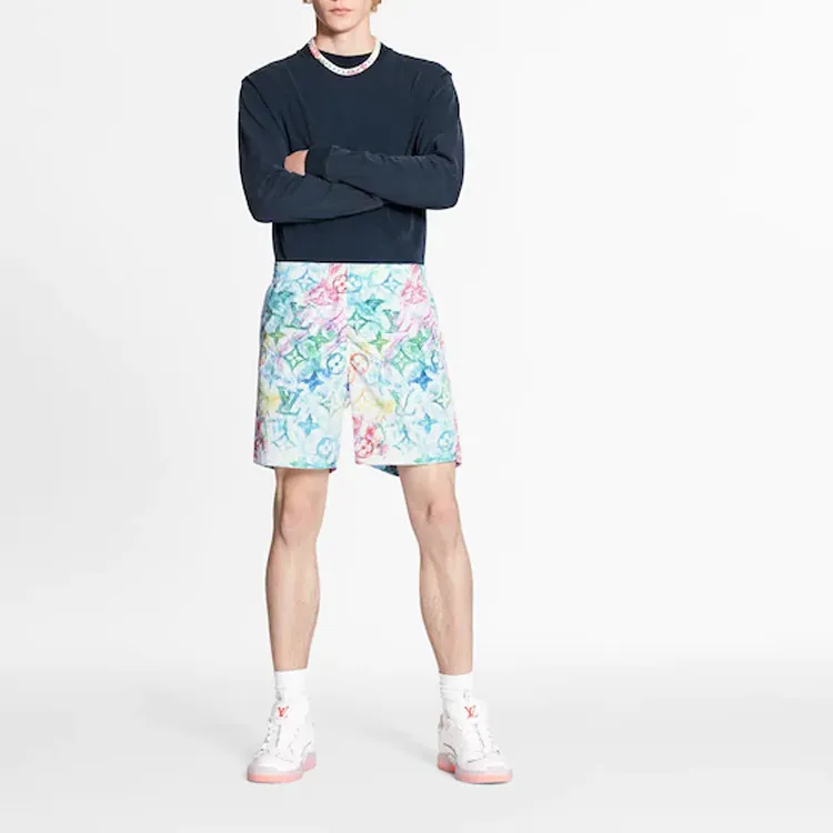 LOUIS VUITTON Casual Shorts Men's Multicolor-3