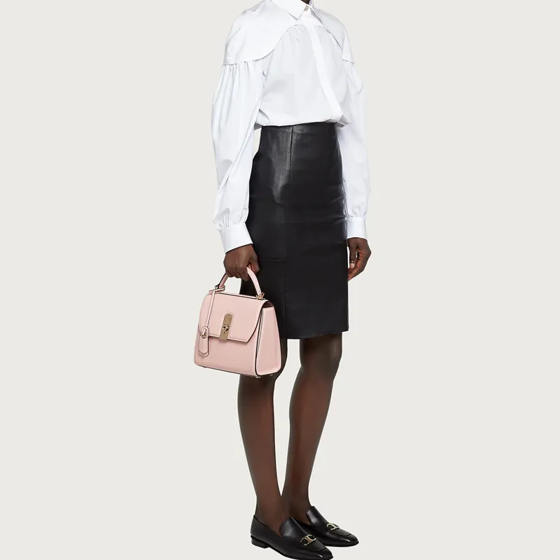FERRAGAMO Leather Handbag Women's-4
