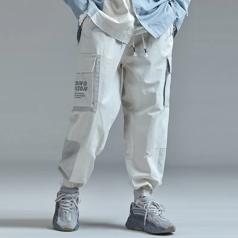 Guuka Cargo Pants Unisex Tricolor Optional-4