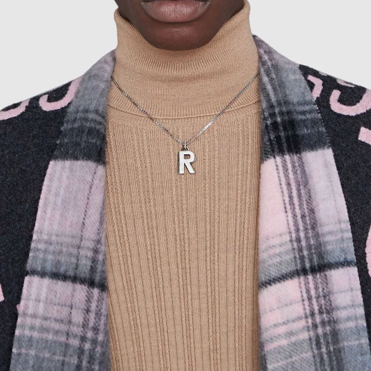 GUCCI 925 Sterling Silver Necklaces Unisex Silver-4