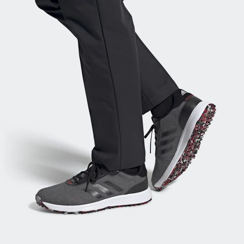 Adidas S2G Spikeless Grey Black-6