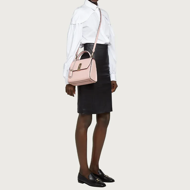 FERRAGAMO Leather Handbag Women's-5