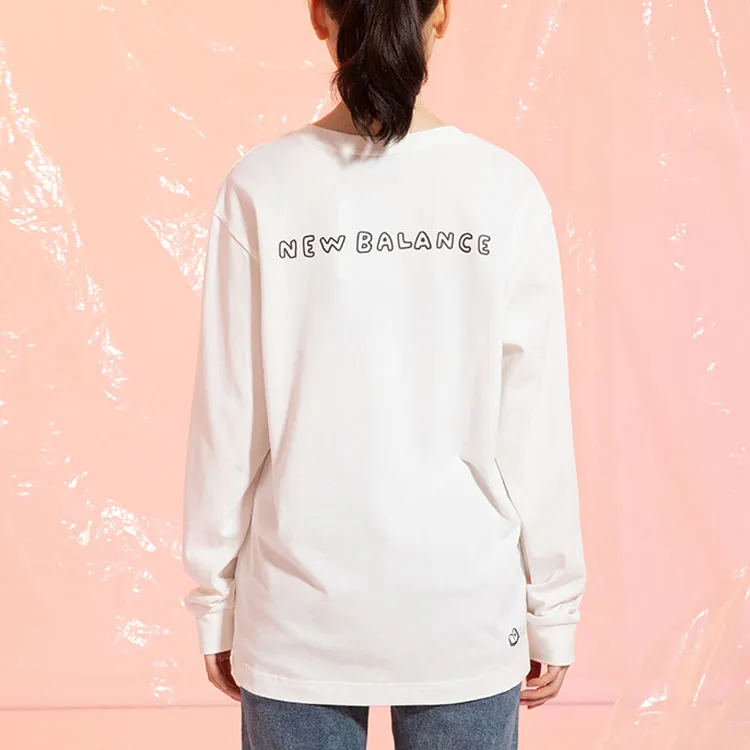 New Balance Sweatshirt Women's White-3