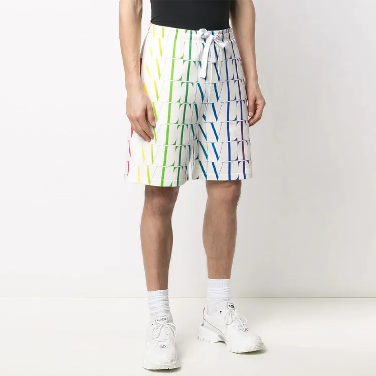 Valentino Casual Shorts Men White-1