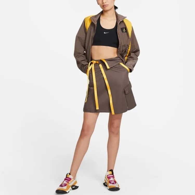 Jordan FUTURE PRIMAL UTILITY Casual Short Skirts Women's Ore Gray-2