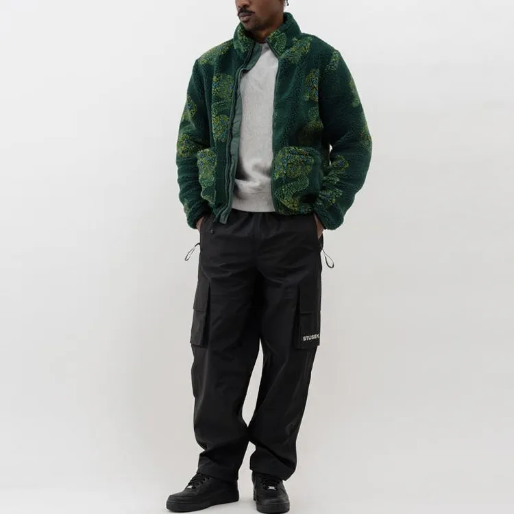 Stussy Flor Sherpa Mock Neck-7