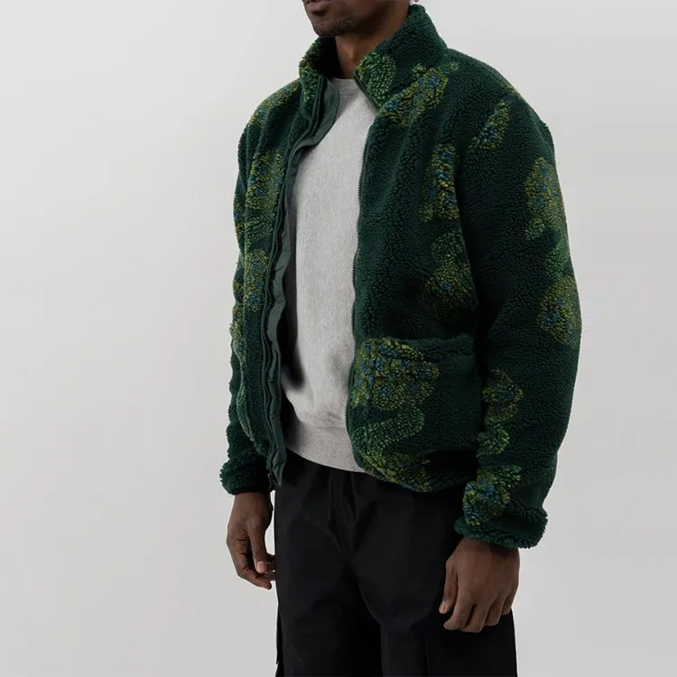 Stussy Flor Sherpa Mock Neck-9